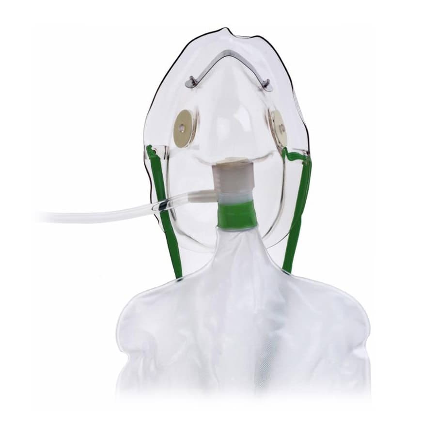 Teleflex Nonrebreather Oxygen Mask with Safety Vent - Case of 50 - Image 1