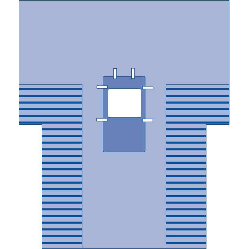 Medline Sterile Laparoscopic Abdominal Surgical Drape - Case of 12 - Image 1