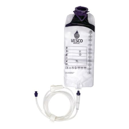 Vesco Gravity Feeding Bag Set with ENFit Connector