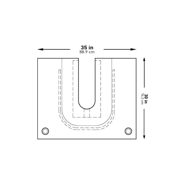 McKesson Orthopedic Drape U-Drape with Pouch - Image 1