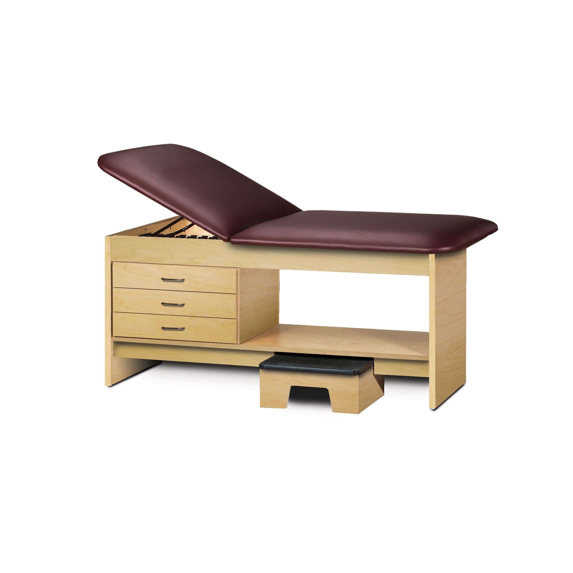 Clinton Style Line treatment table with stool
