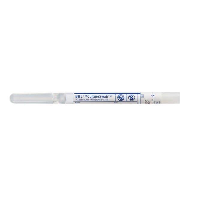 BBL CultureSwab Plus Amies Gel without Charcoal Swab - Image 1