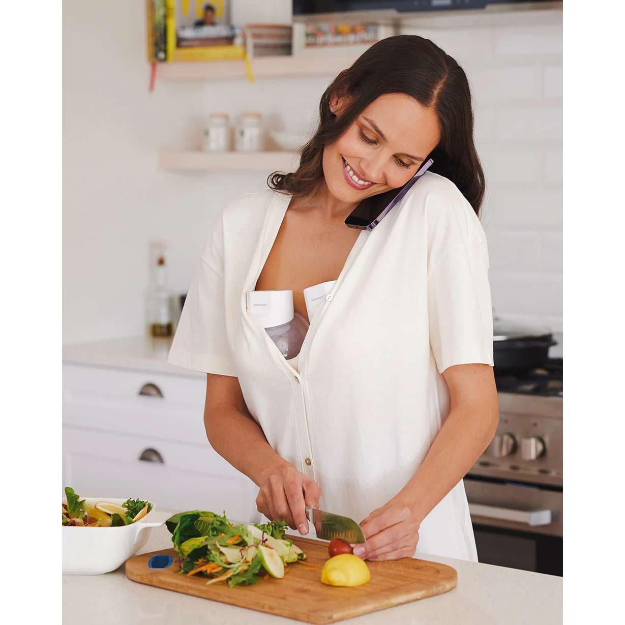 Momcozy Double S12 Pro Wearable Electric Breast Pump Kit, High Efficiency - Image 8