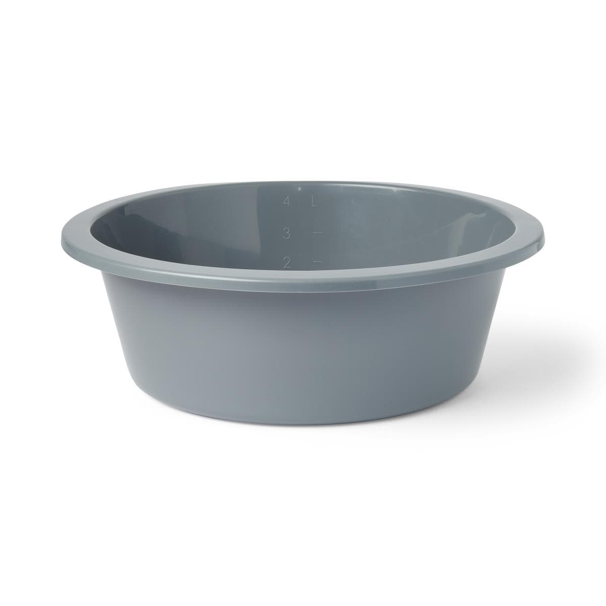 Medline Lightweight Round Plastic Washbasin - Image 2