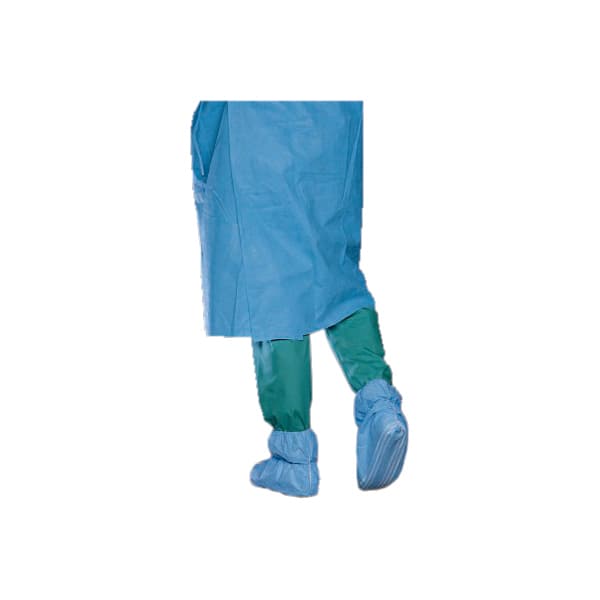 Ankle Guard Blue Shoe Cover With Nonskid Sole