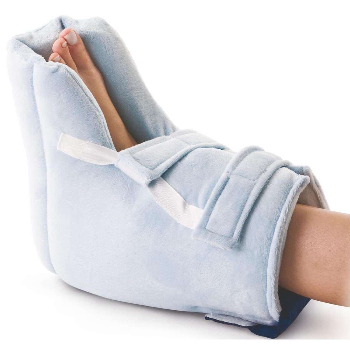 Medline Zero Gravity Heel Cushion with Removable Gel Pack, Medium - Image 1
