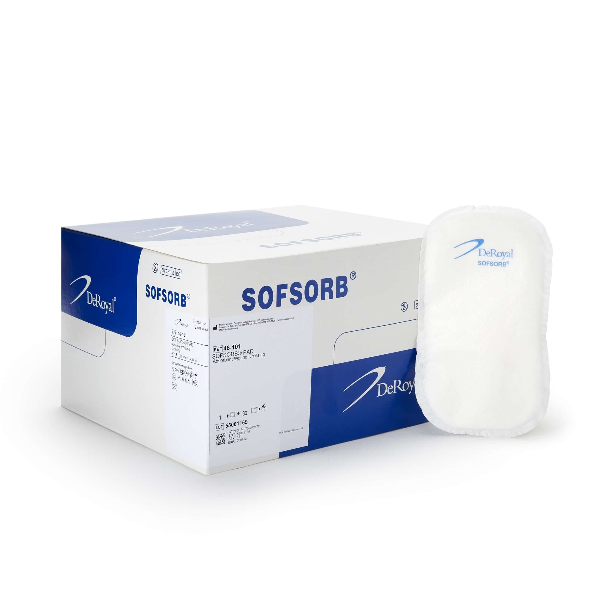 Sofsorb Multi-Layered Non-Adherent Absorbent Wound Dressing - Image 1