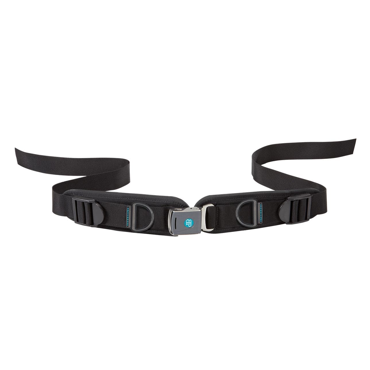 Bodypoint® rear pull two point padded hip belt with Rehab Latch™ Buckle