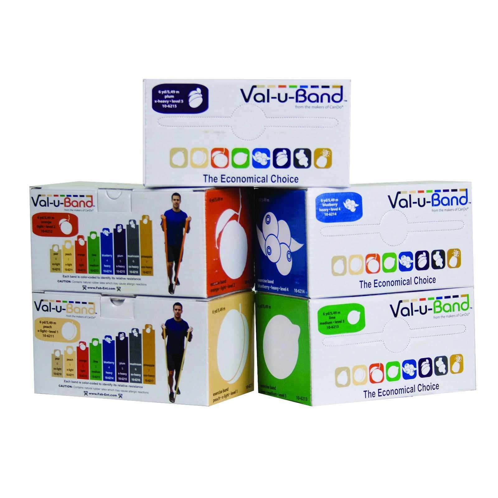 Val-u-Band Low Powder Exercise Band Set
