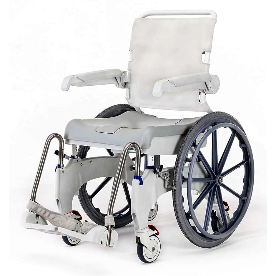 Aquatec Ergo XL Self Propel Shower Commode Chair