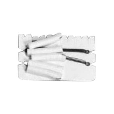 Gardlok Surgical Neuro Sponge White 1/2 x 1-1/2 Inch Card Roll - Image 1