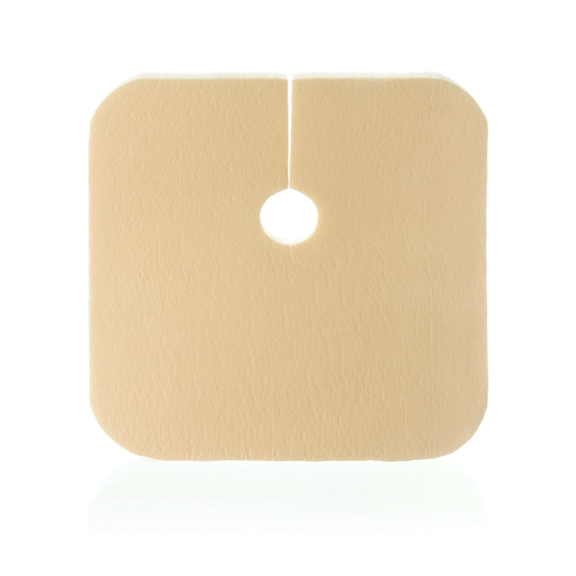 DermaFoam Tracheostomy Waterproof Foam Wound Dressing - Image 2