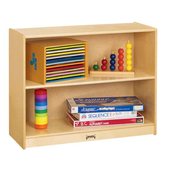 Jonti-Craft straight-shelf storage