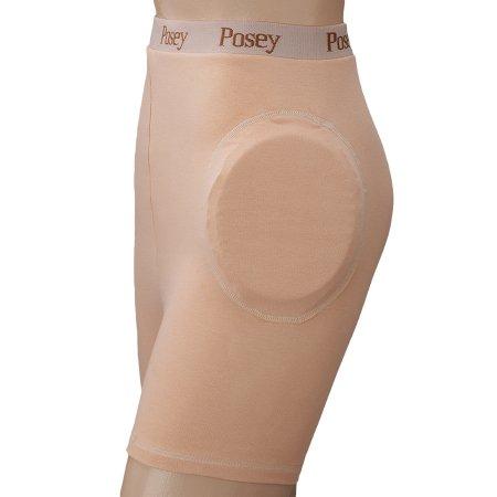 Posey Hipsters Unisex Hip Protection Brief, Beige