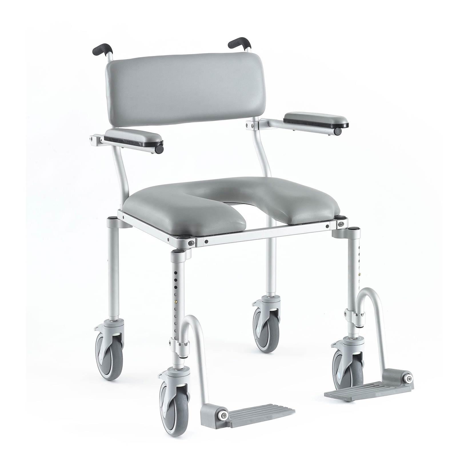 Nuprodx multiCHAIR 4200 Roll-In-Shower Commode Chair - Wide