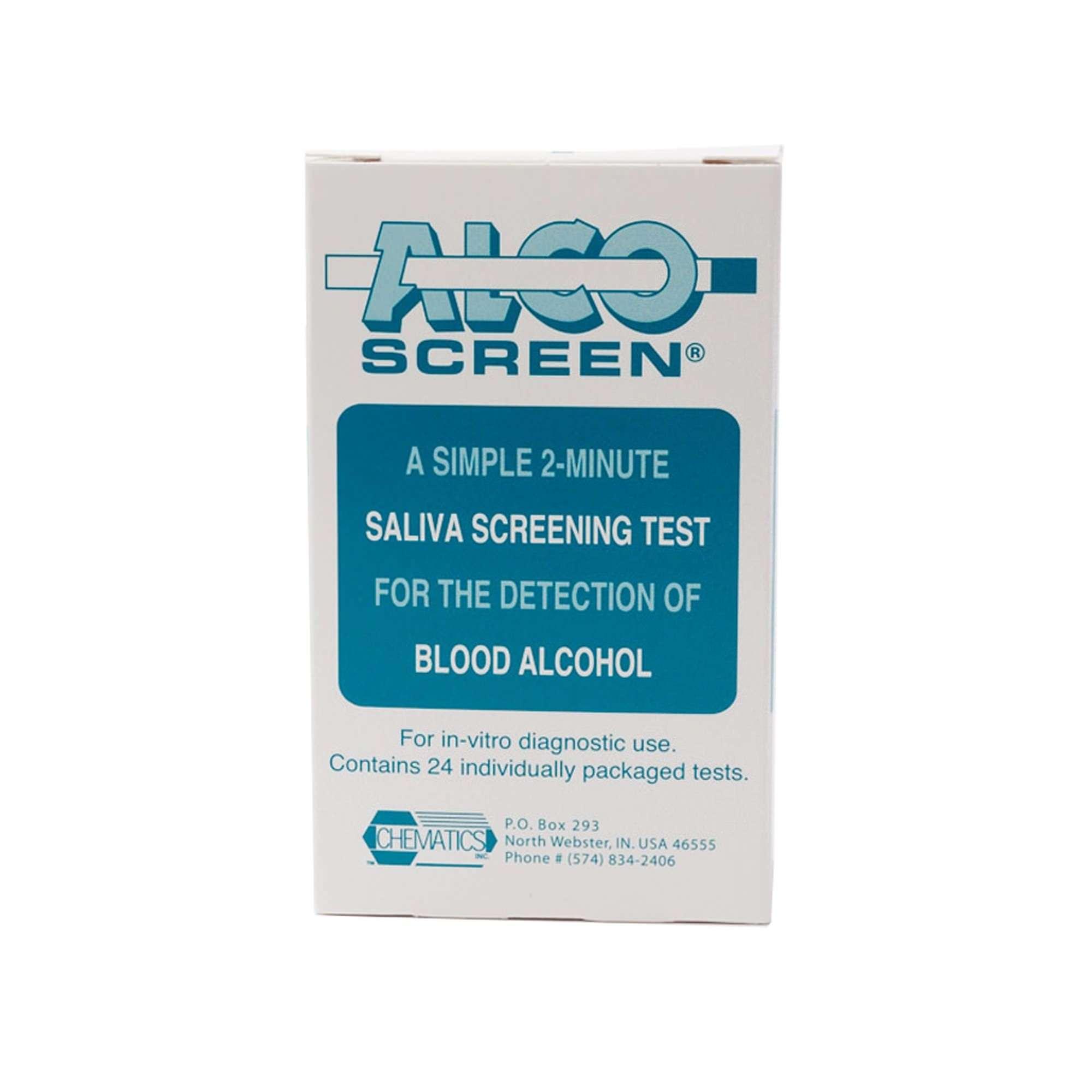 Alco-Screen Saliva Alcohol Rapid Test