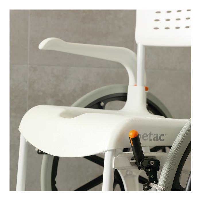 Etac Clean 24" Self Propelled Shower Commode Chair