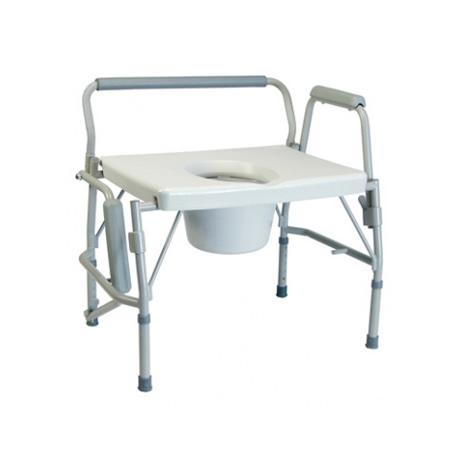 Lumex Imperial Collection 3-in-1 Steel Drop Arm Commode