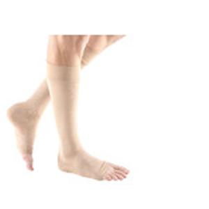 Mediven Forte Calf High Compression Stocking, X-Wide, Size 7, Caramel - Pair