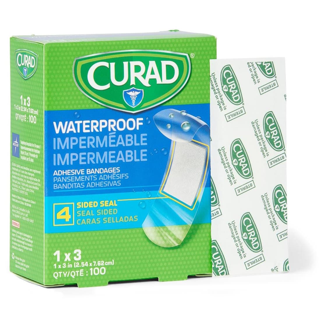 Curad Waterproof Bandages - Image 1