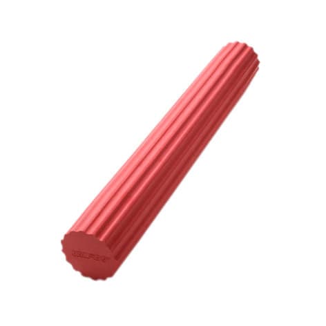 CanDo Twist-n-Bend Flexible Exercise Bar, 12 Inch, Light, Red - Image 1