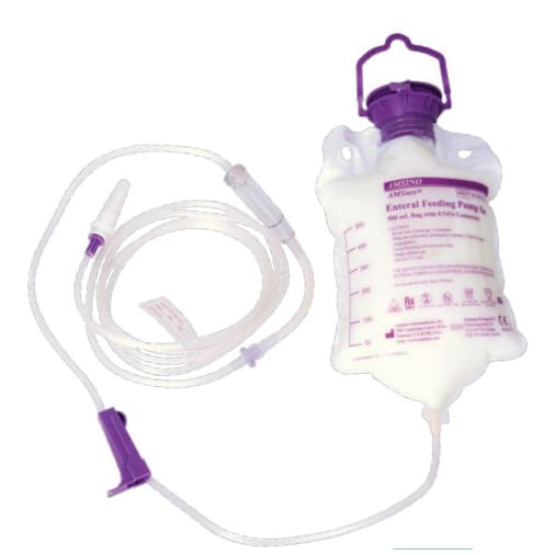 ALCOR AMSure ENFit Enteral Feeding Pump Bag Set