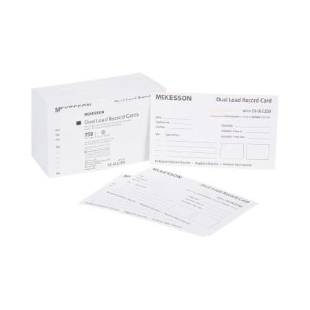 McKesson Sterilization Record Card White 3 x 5 Inch