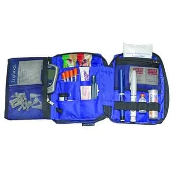 Dia-Pak Deluxe Diabetes Organizer - Black