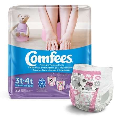 Comfees Training Pants, Female, 3T to 4T - Bag of 23 - Image 1