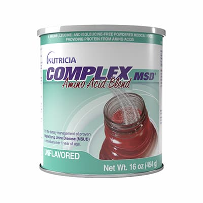 Complex MSD Amino Acid Blend Oral Supplement