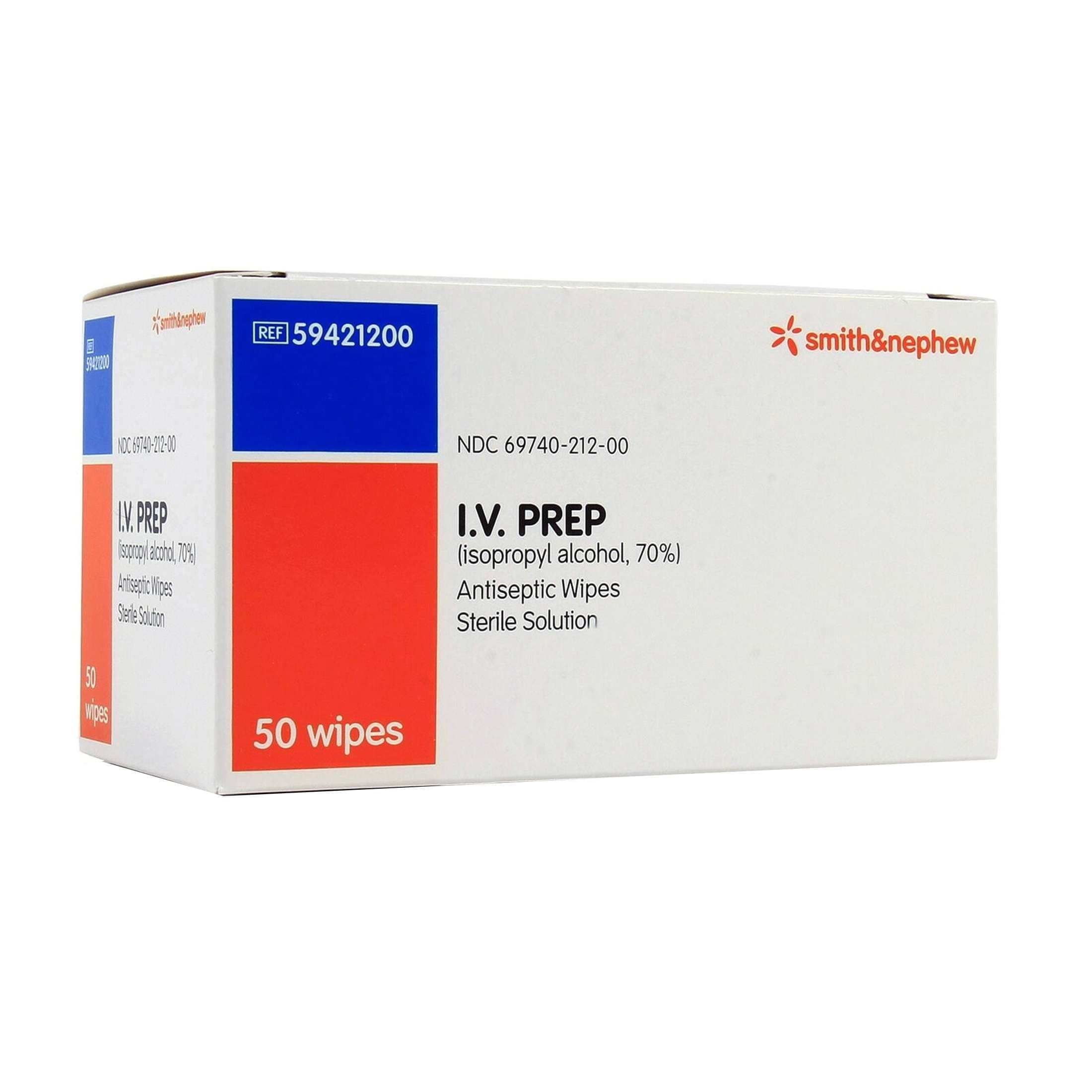 IV Prep Isopropyl Alcohol Antiseptic Prep Pad