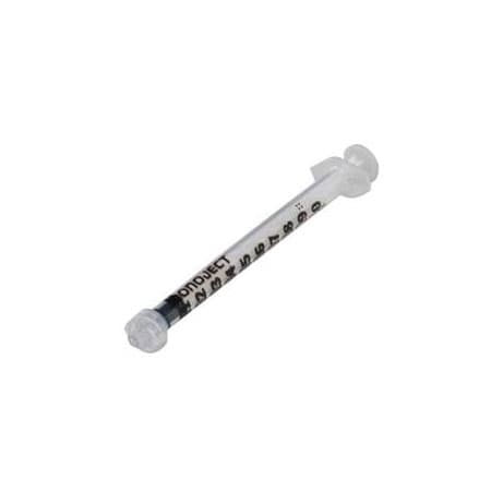 Monoject Standard Softpack Tuberculin Luer Lock Syringe 1mL