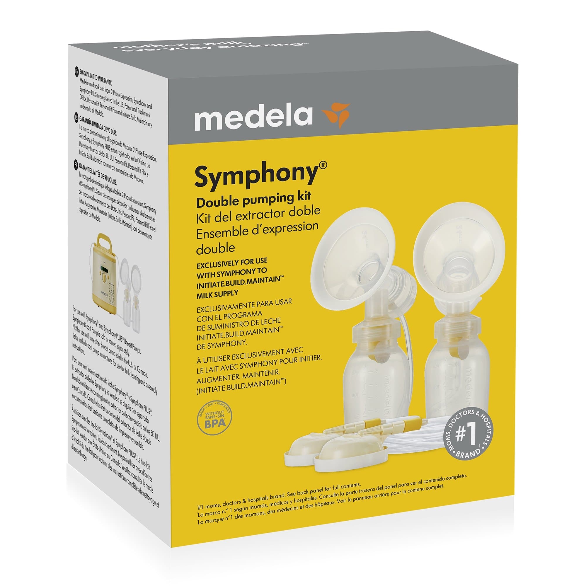 Symphony Double Electric Breast Pump Kit - Image 2