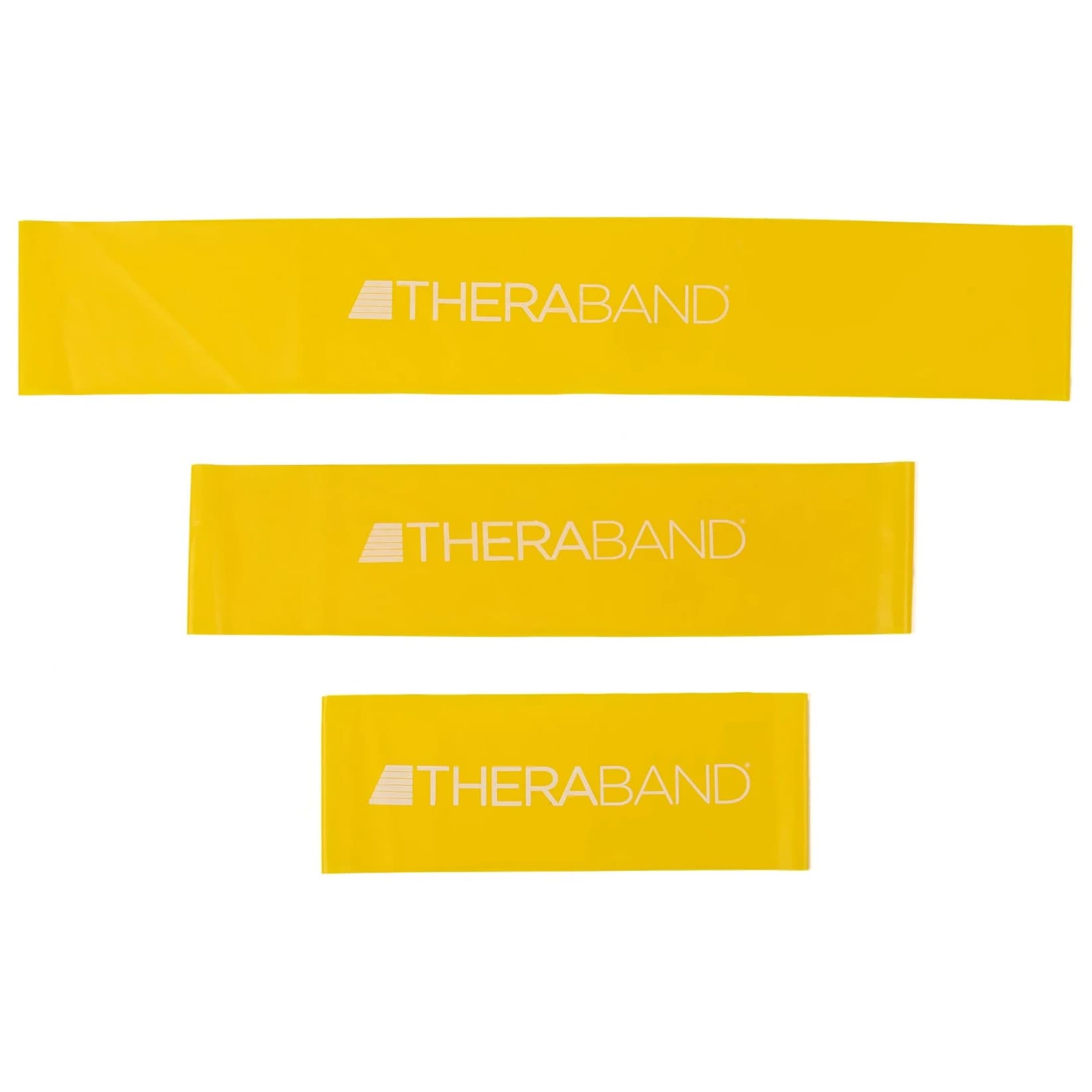 TheraBand Professional Resistance Band Loop 18", Light Yellow - Image 1