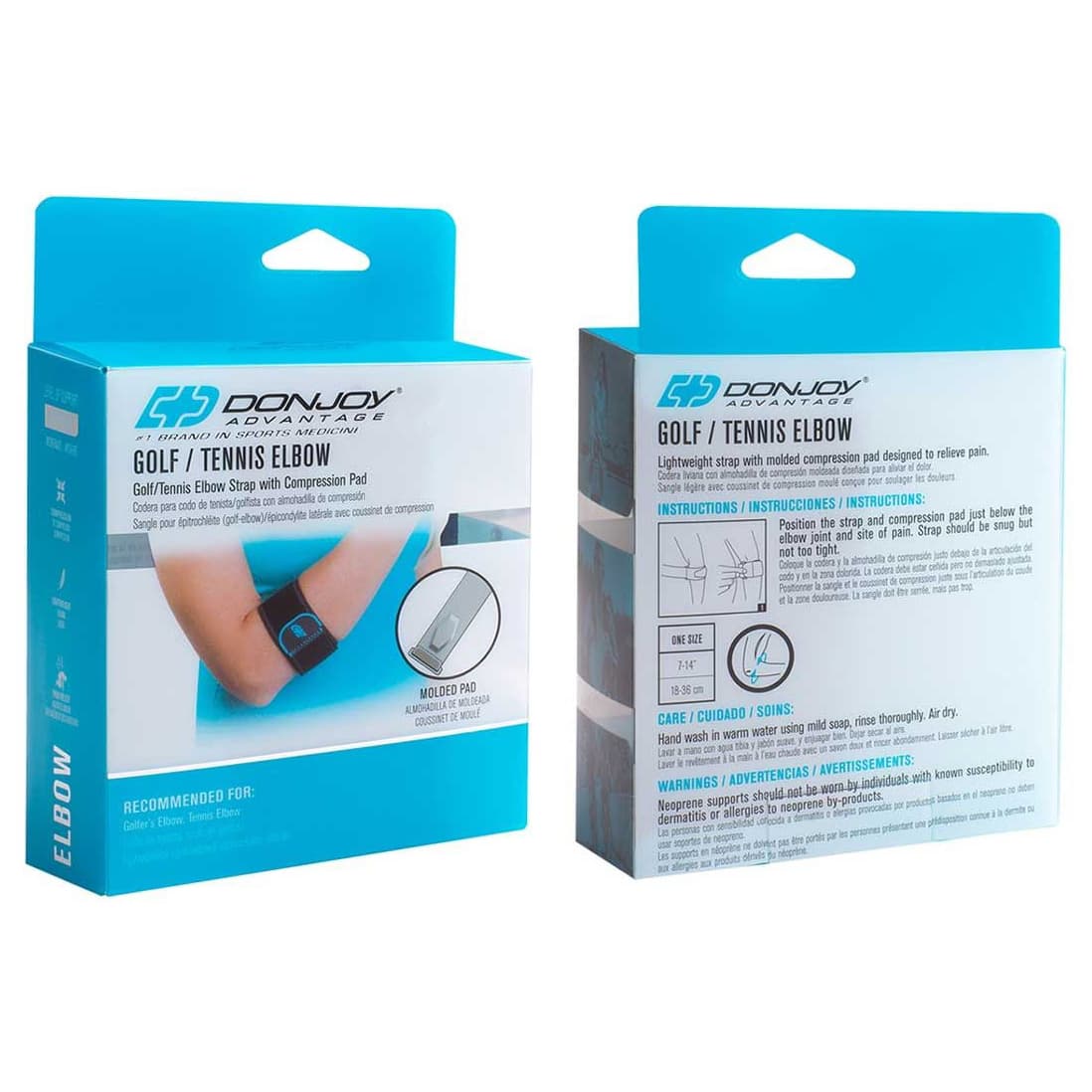 DJO Advantage Orthopedic Elbow Strap for Golf-Tennis - Image 4