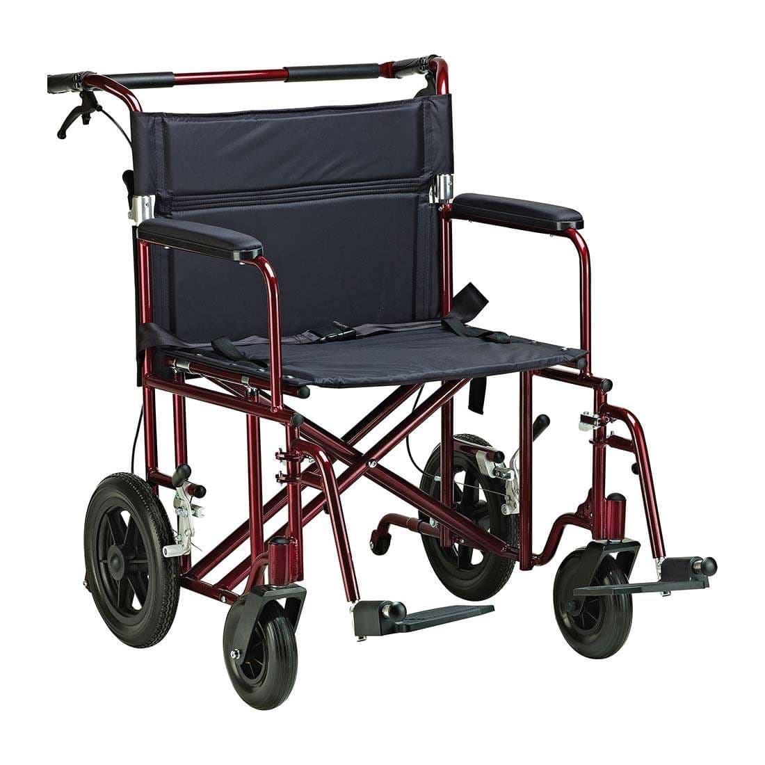 Drive Medical Bariatric Aluminum Transport Wheelchair