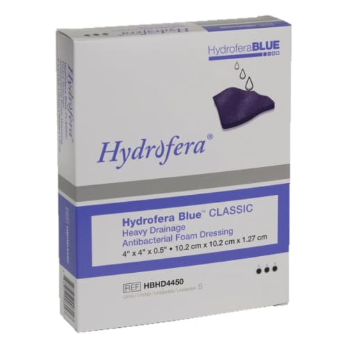 Hydrofera Blue Classic Heavy Drainage Antibacterial Foam Dressing