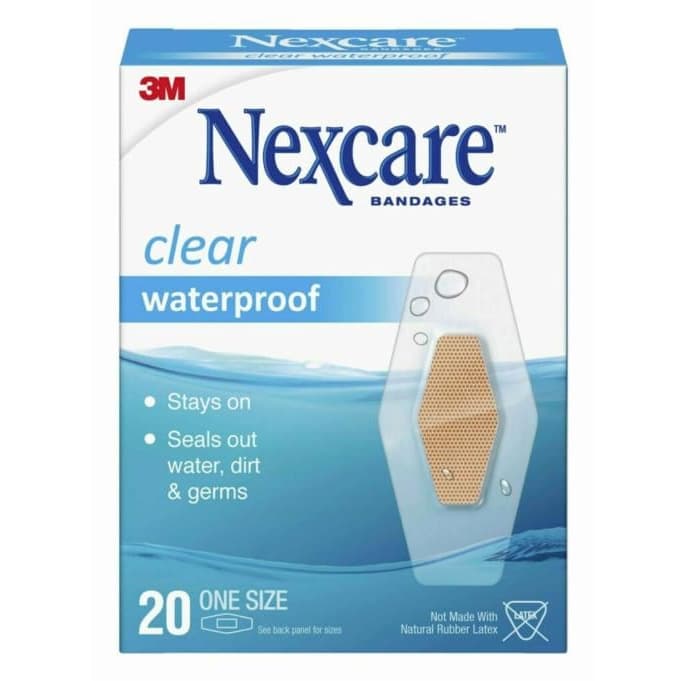 3M Nexcare Waterproof Bandage Size One - Box of 20