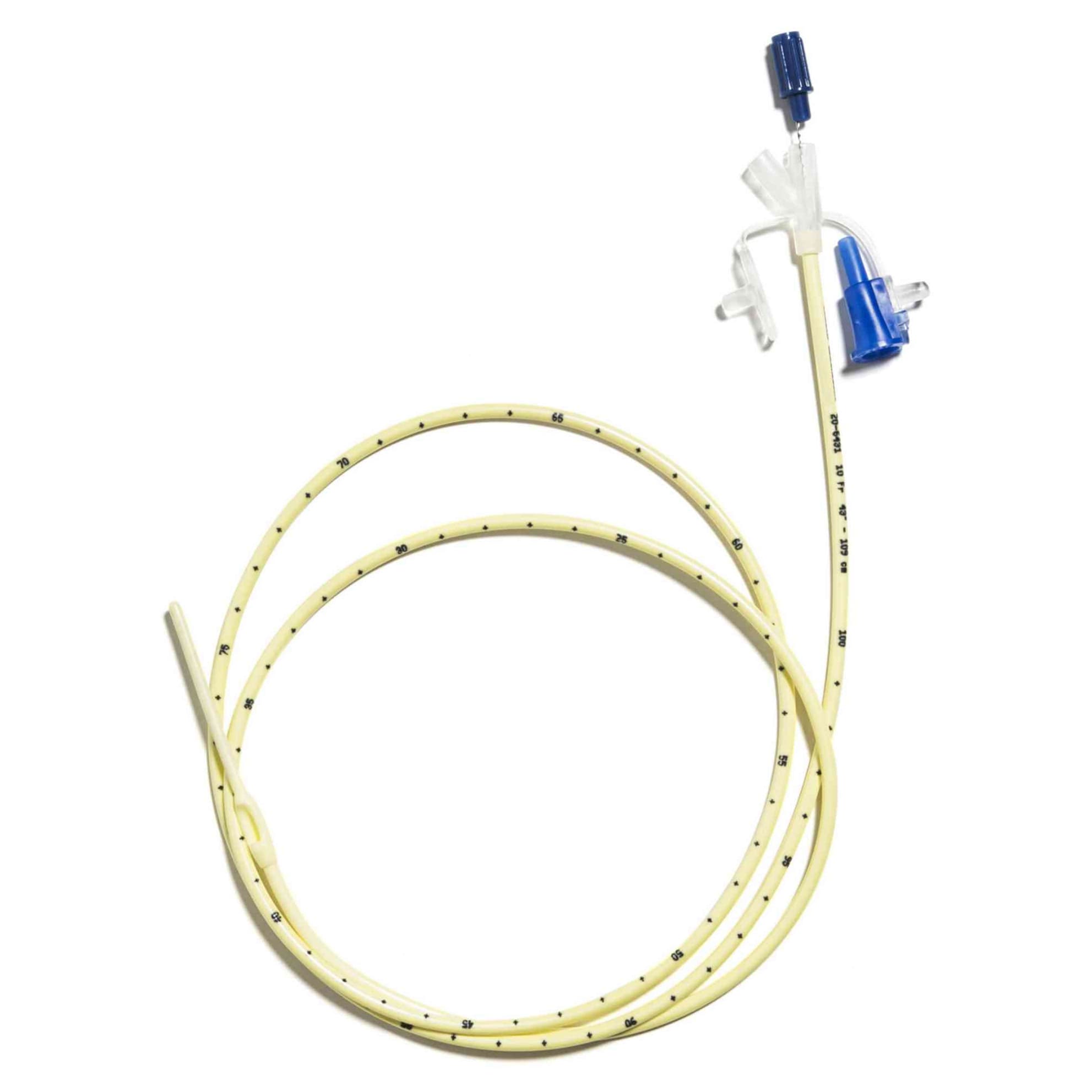 Corflo Controller Nasogastric Feeding Tube with Stylet, 7G Weighted Tip - Image 1