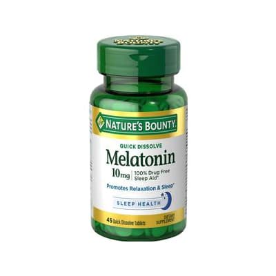 Nature's Bounty Melatonin Quick Dissolve Tablets