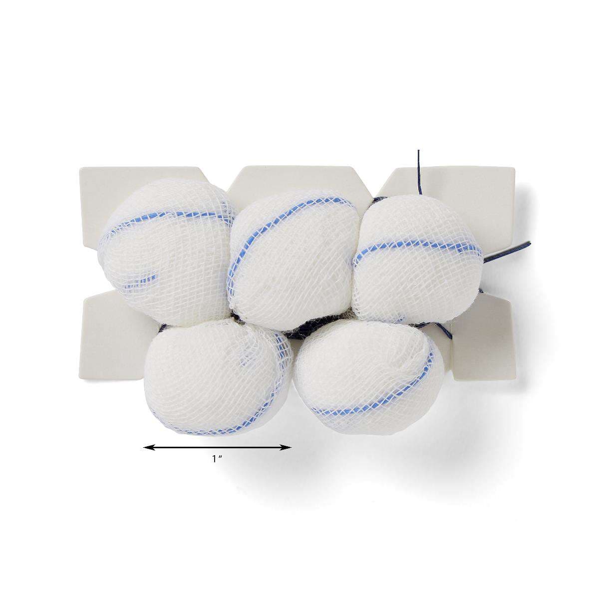 Medline X-Ray Detectable Double-Strung Tonsil Sponge - Image 1