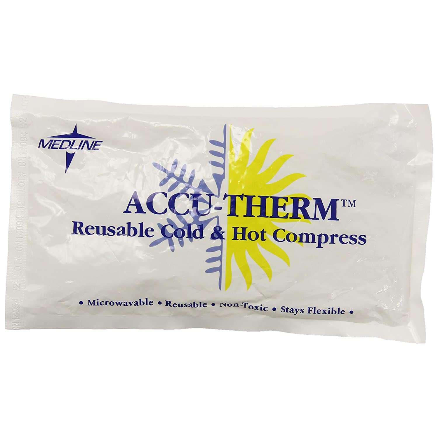 Accu-therm Reusable Hot and Cold Gel Packs, 5" x 10"