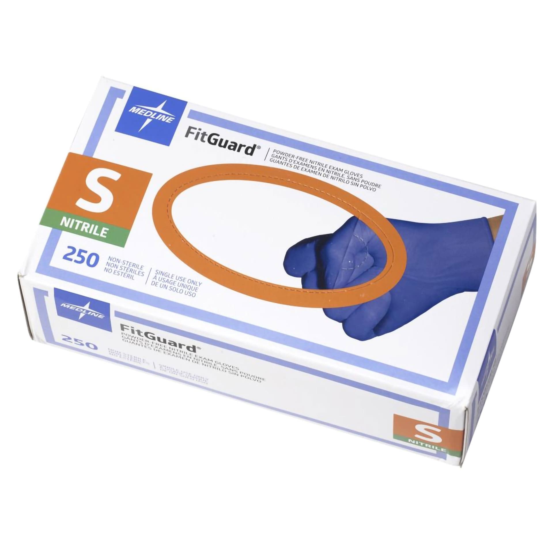 Medline FitGuard ES Select Nitrile Exam Gloves