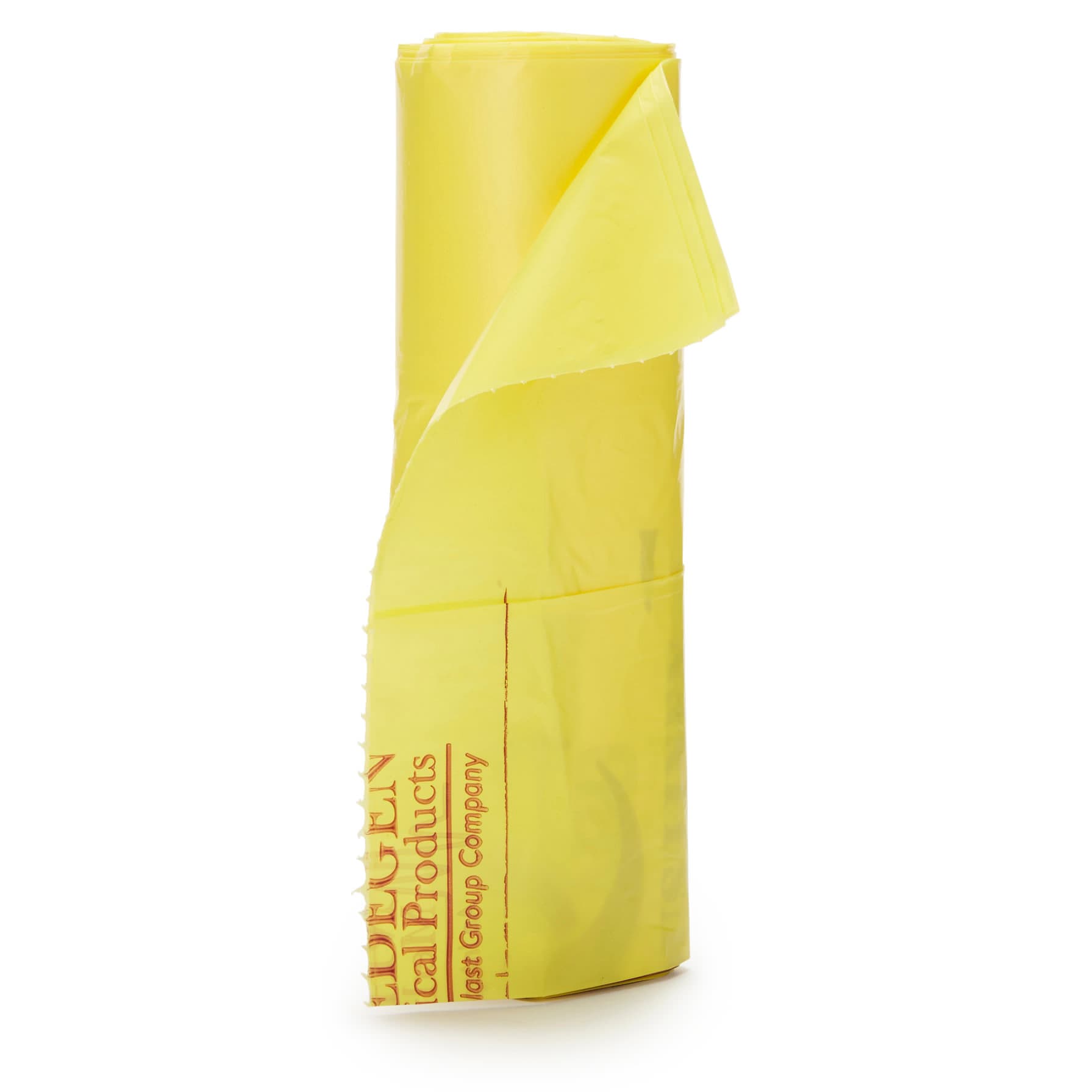McKesson Yellow Biohazard Laundry Bag, 30 to 33 gallon
