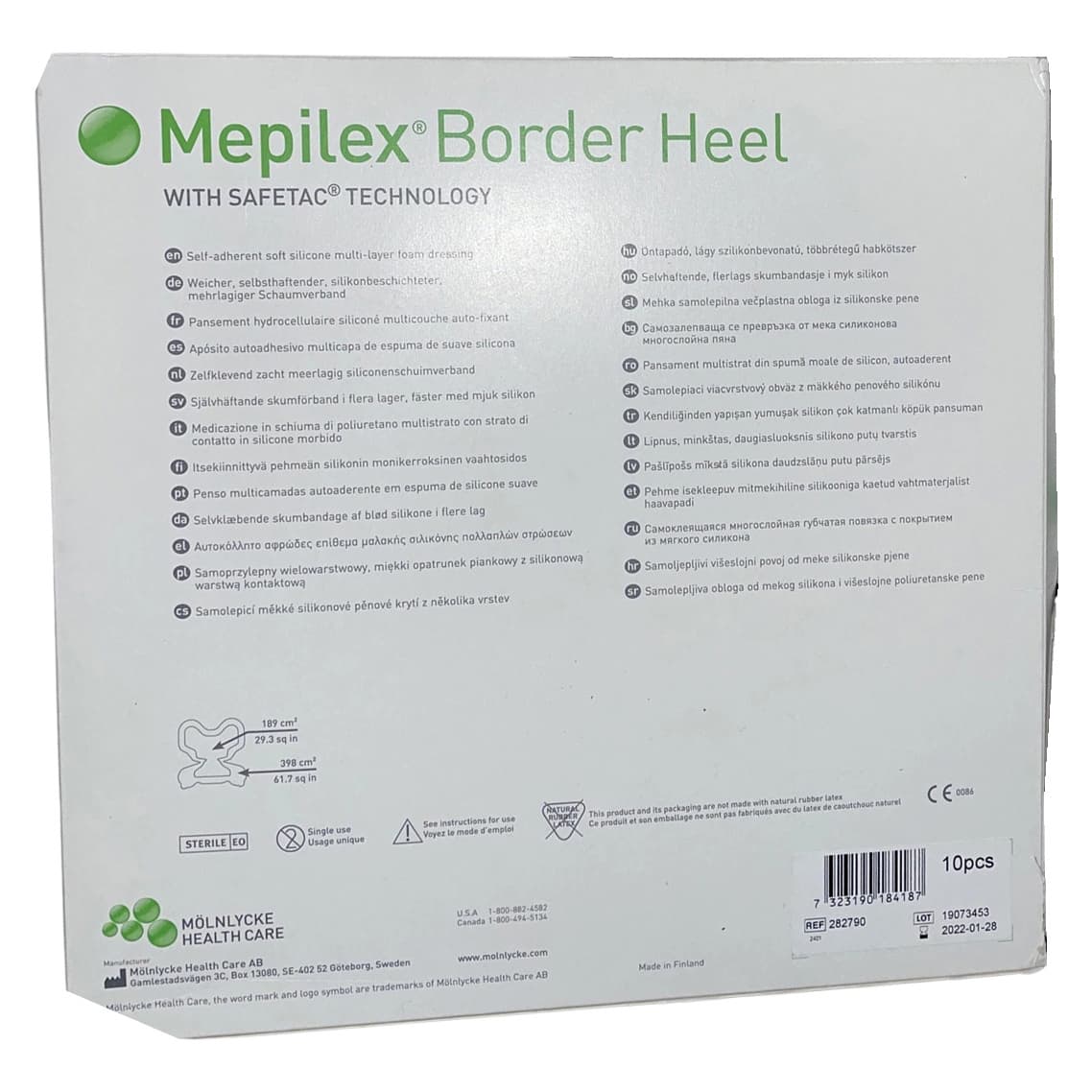 Mepilex Border Heel Dressing - Image 3