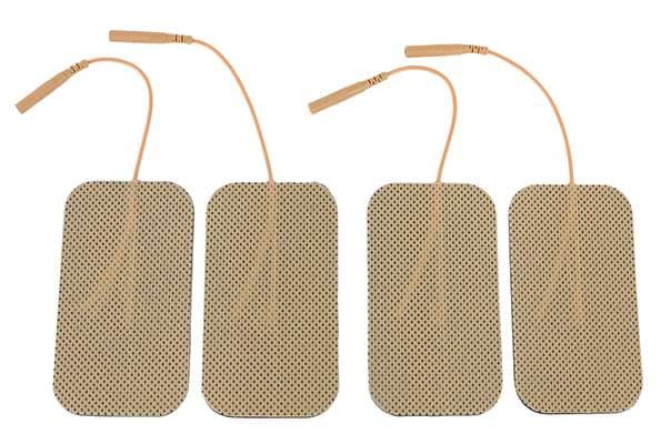 FabStim Self-Adhesive Tens Electrodes, 2 x 3.5" Rectangle - Bag of 40 - Image 1