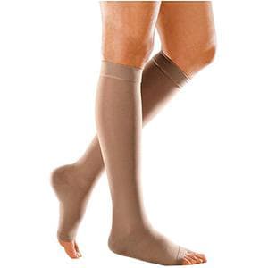 Mediven Forte Calf High Compression Stocking, X-Wide, Size 6, Beige - Pair of 2 - Image 1