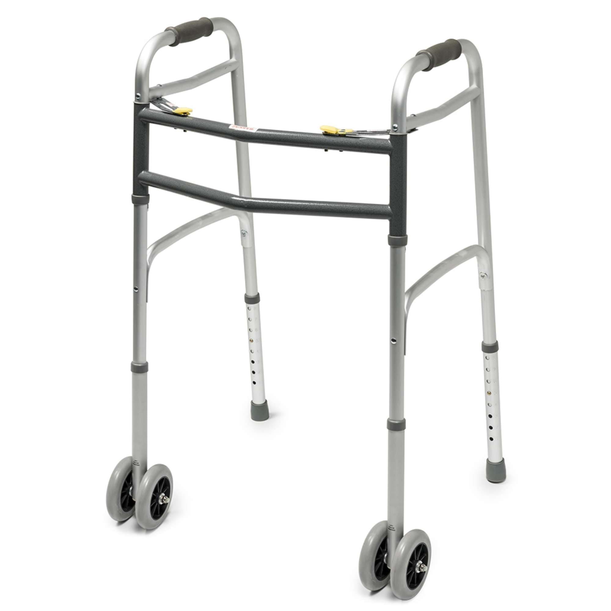 Lumex Imperial Collection Dual Release X-Wide Folding Walker - Image 2