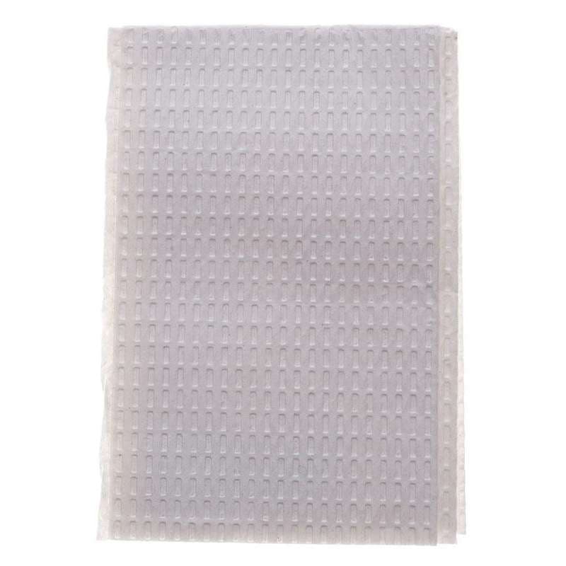 Medline 3-Ply Tissue Professional Paper Towel, White, 13 x 18 Inch - Case of 500 - Image 1