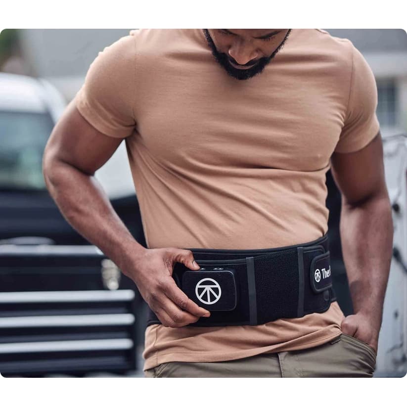 ThermBack LED Therapy Wrap for Lower Back - Image 2